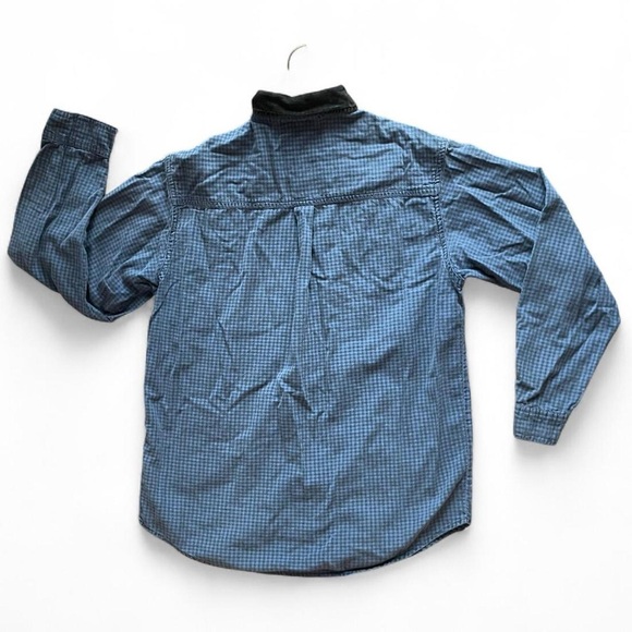 Vintage 90s Cottagecore Embroidered Cat Button-Up – Casey & Max Whimsical Plaid - Picture 5 of 8